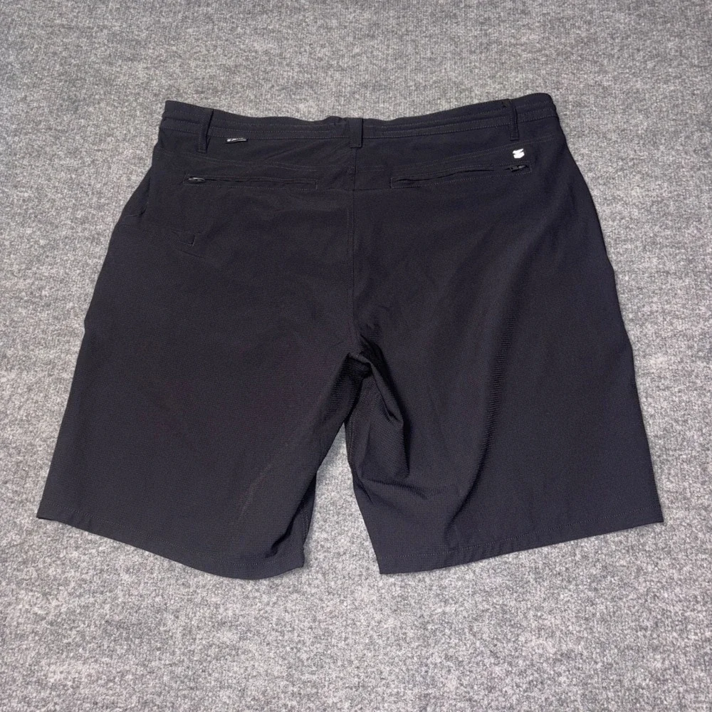 Jetty Performance Tech Shorts Mens 40 Black Hybrid Surf Draw Your Own Line 9
